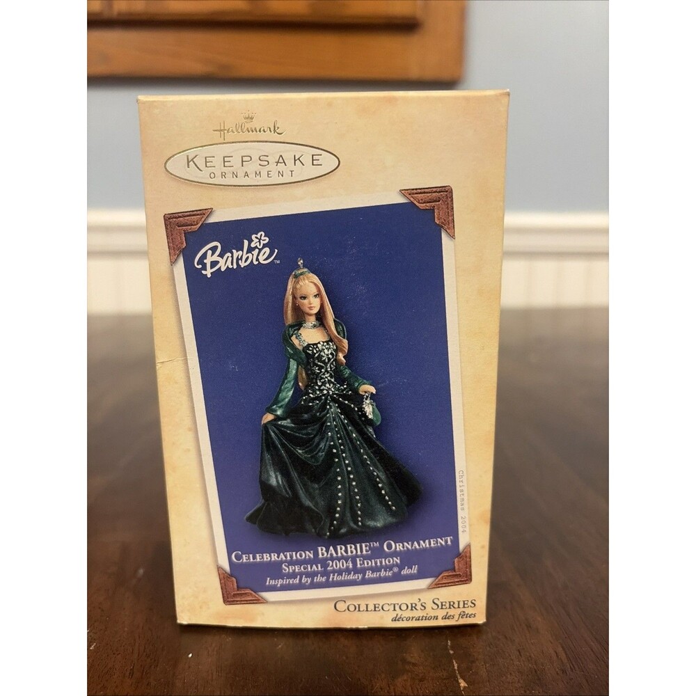 Hallmark Keepsake Ornament Celebration Barbie Special 2004 Edition New In Box